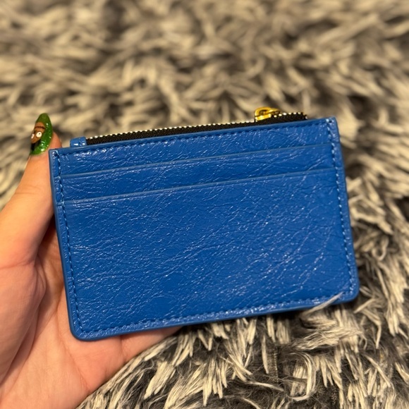 Oliver Bonas Blue Card Holder – NWT - Picture 3 of 5